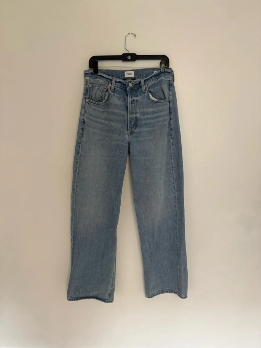 Citizens Of Humanity Jeans Ayla Baggy in Skylights Light Wash - Picture 4 of 10